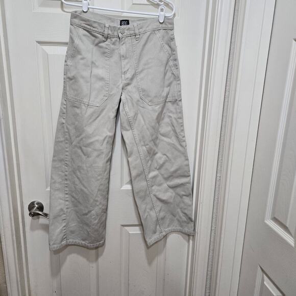 BDG Gray Utility Wide Leg Carpenter Jeans 27 - Picture 9 of 10